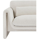  Manufacturer Color_Cream -- Stylus Cream Boucle Fabric Upholstered Chair IMAGE 10