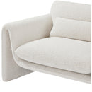  Manufacturer Color_Cream -- Stylus Cream Boucle Fabric Upholstered Chair IMAGE 11