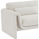  Manufacturer Color_Cream -- Stylus Cream Boucle Fabric Upholstered Chair IMAGE 12