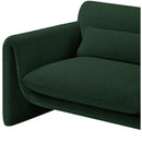  Manufacturer Color_Green -- Stylus Green Boucle Fabric Upholstered Chair IMAGE 11