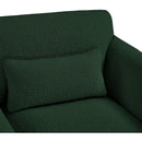  Manufacturer Color_Green -- Stylus 64" Green Boucle Fabric Upholstered Loveseat IMAGE 9