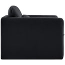  Manufacturer Color_Black -- Meridian Sloan Stationary Fabric Chair IMAGE 6