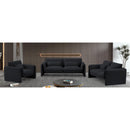  Manufacturer Color_Black -- Meridian Sloan Stationary Fabric Loveseat IMAGE 17