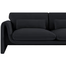  Manufacturer Color_Black -- Meridian Sloan Stationary Fabric Sofa IMAGE 10