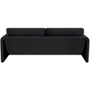  Manufacturer Color_Black -- Meridian Sloan Stationary Fabric Sofa IMAGE 3