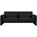  Manufacturer Color_Black -- Meridian Sloan Stationary Fabric Sofa IMAGE 4