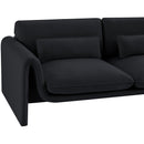  Manufacturer Color_Black -- Meridian Sloan Stationary Fabric Sofa IMAGE 9