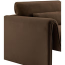  Manufacturer Color_Brown -- Sloan Brown Velvet Upholstered Chair IMAGE 8