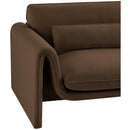  Manufacturer Color_Brown -- Sloan Brown Velvet Upholstered Chair IMAGE 9