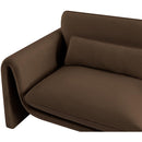  Manufacturer Color_Brown -- Sloan 64" Brown Velvet Upholstered Loveseat IMAGE 12