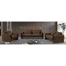  Manufacturer Color_Brown -- Sloan 64" Brown Velvet Upholstered Loveseat IMAGE 17