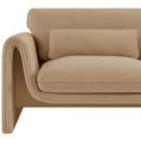  Manufacturer Color_Camel -- Sloan Camel Velvet Upholstered Chair IMAGE 10
