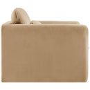  Manufacturer Color_Camel -- Sloan Camel Velvet Upholstered Chair IMAGE 6