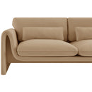  Manufacturer Color_Camel -- Sloan 86" Camel Velvet Upholstered Sofa IMAGE 10