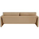  Manufacturer Color_Camel -- Sloan 86" Camel Velvet Upholstered Sofa IMAGE 3