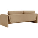  Manufacturer Color_Camel -- Sloan 86" Camel Velvet Upholstered Sofa IMAGE 7