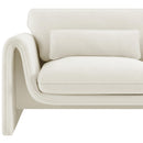  Manufacturer Color_Cream -- Sloan Cream Velvet Upholstered Chair IMAGE 10