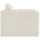  Manufacturer Color_Cream -- Sloan Cream Velvet Upholstered Chair IMAGE 6