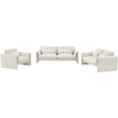  Manufacturer Color_Cream -- Sloan 64" Cream Velvet Upholstered Loveseat IMAGE 14