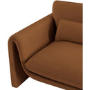  Manufacturer Color_Saddle -- Sloan Saddle Velvet Upholstered Chair IMAGE 12