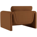  Manufacturer Color_Saddle -- Sloan Saddle Velvet Upholstered Chair IMAGE 7