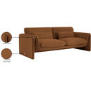  Manufacturer Color_Saddle -- Sloan 86" Saddle Velvet Upholstered Sofa IMAGE 16