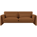  Manufacturer Color_Saddle -- Sloan 86" Saddle Velvet Upholstered Sofa IMAGE 4