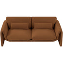  Manufacturer Color_Saddle -- Sloan 86" Saddle Velvet Upholstered Sofa IMAGE 5