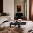  Meridian Oakley Black Oak Wood Coffee Table IMAGE 2