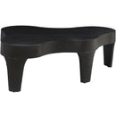  Meridian Oakley Black Oak Wood Coffee Table IMAGE 5
