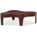  Meridian Oakley Brown Oak Wood Coffee Table IMAGE 1