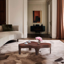  Meridian Oakley Brown Oak Wood Coffee Table IMAGE 2