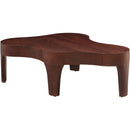  Meridian Oakley Brown Oak Wood Coffee Table IMAGE 3