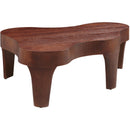  Meridian Oakley Brown Oak Wood Coffee Table IMAGE 5