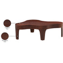  Meridian Oakley Brown Oak Wood Coffee Table IMAGE 8