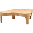  Meridian Oakley Natural Oak Wood Coffee Table IMAGE 3