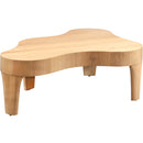  Meridian Oakley Natural Oak Wood Coffee Table IMAGE 4