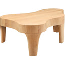  Meridian Oakley Natural Oak Wood Coffee Table IMAGE 5