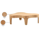  Meridian Oakley Natural Oak Wood Coffee Table IMAGE 8