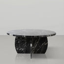  Meridian Formentera Black Marble Coffee Table IMAGE 2