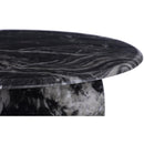  Meridian Formentera Black Marble Coffee Table IMAGE 6