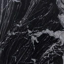  Color_Black -- Meridian Round Formentera Dining Table with Marble Top and Pedestal Base IMAGE 10