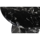  Meridian Formentera Black Marble End / Side Table IMAGE 5