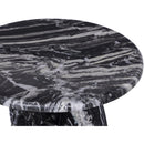  Meridian Formentera Black Marble End / Side Table IMAGE 8