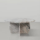  Meridian Formentera Brown Marble Coffee Table IMAGE 2