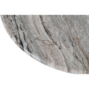  Meridian Formentera Brown Marble Coffee Table IMAGE 5