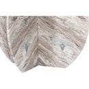  Color_Brown -- Formentera 48" Brown Marble Dining Table IMAGE 10
