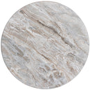  Color_Brown -- Formentera 48" Brown Marble Dining Table IMAGE 5