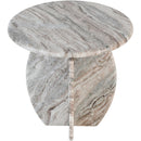  Meridian Formentera Brown Marble End / Side Table IMAGE 3