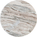  Meridian Formentera Brown Marble End / Side Table IMAGE 4
